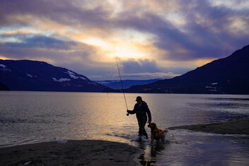 Fishing in Sicamous British Columbia