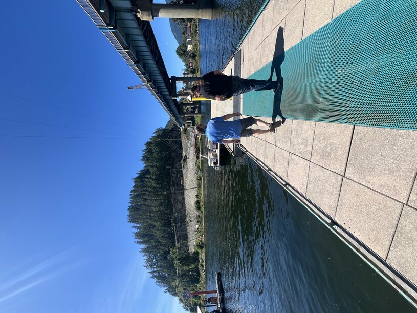 Boat Launch and dock in Sicamous, British Columbia